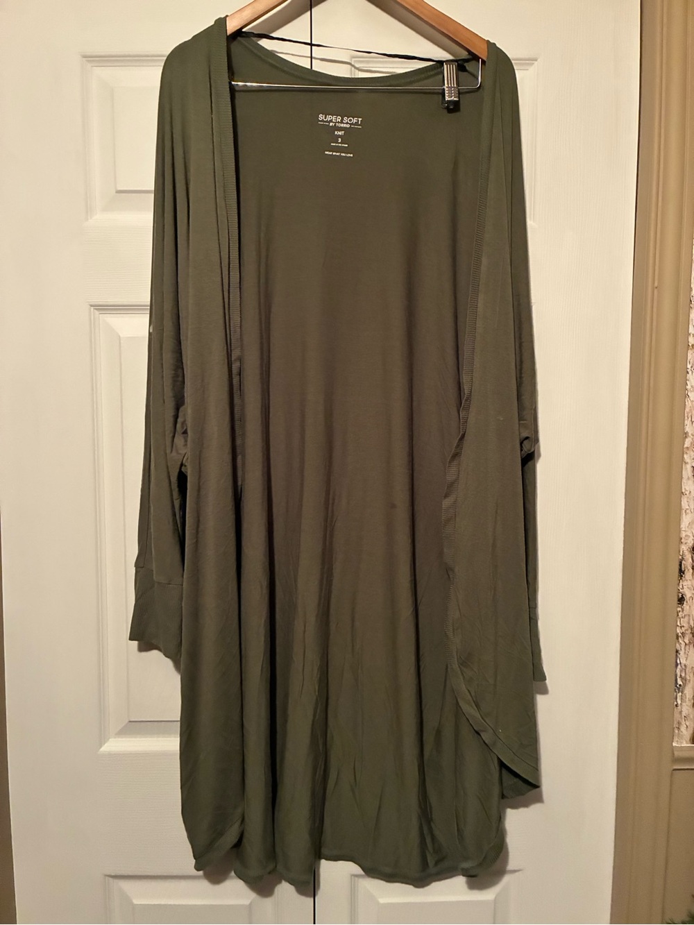 torrid Olive Green Duster - Super Soft